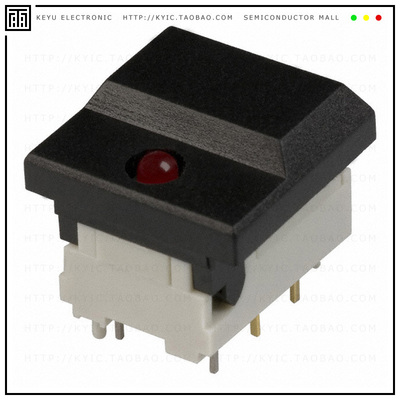 SETL BK RD 7.62 AU EE【SWITCH PUSH SPDT 0.01A 24V】