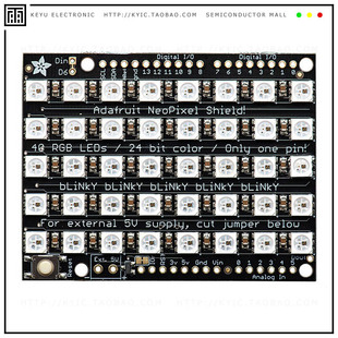 1430【BOARD NEOPIXEL SHIELD 40 RGB LED】