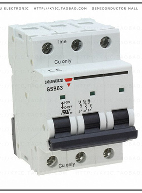 GSB633PC6【MCB UL1077 C 3P 6A】