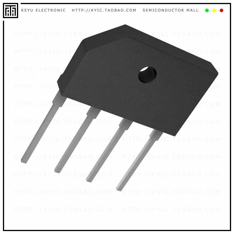 KBJ404G【BRIDGE RECT 1PHASE 400V 4A KBJ】