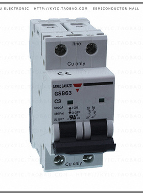 GSB632PC3【MCB UL1077 C 2P 3A】