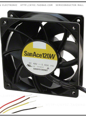 9WV1224P1H001【FAN 120X38MM 24VDC IP68 RBLS】