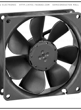 3412N/39H【FAN AXIAL 92X25.4MM 12VDC WIRE】