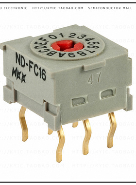 NDFC16P【SW ROTARY DIP HEX COMP 100MA 5V】