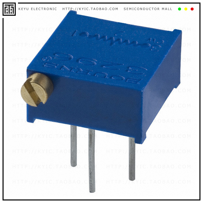 3296P-1-204LF【TRIMMER 200KOHM 0.5W PC PIN SIDE】