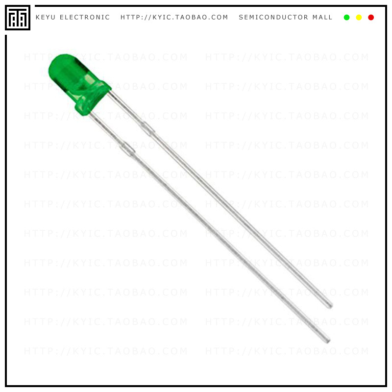 LTH3MM12VFR4500【LED GREEN CLEAR T-1 T/H】