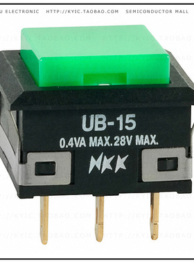 UB15KKG01N-F【SWITCH PUSH SPDT 0.4VA 28V】