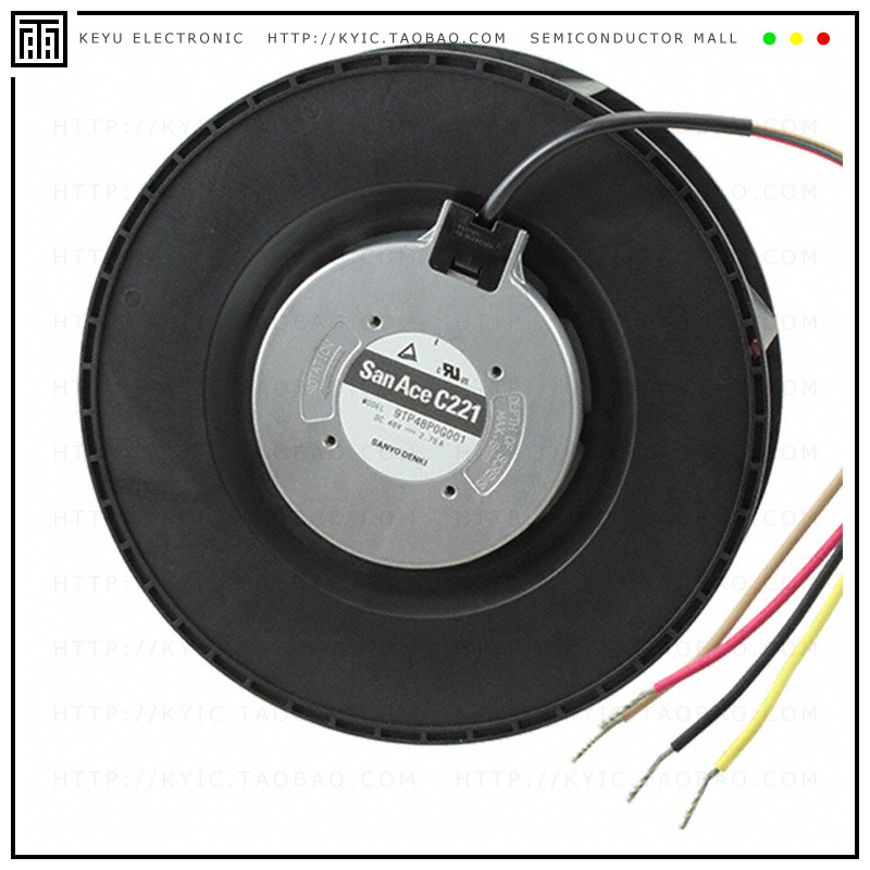 9TP48P0G001【FAN 221X71MM 48VDC CENT TACH PWM】