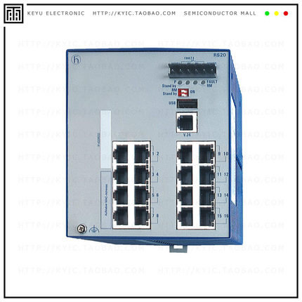 RS20-1600T1T1SDAEHHXX.X.XX【NETWORK SWITCH-UNMANAGED 16 PORT