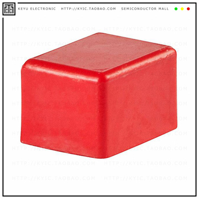 AT4137C【CAP PUSHBUTTON RECTANGULAR RED】