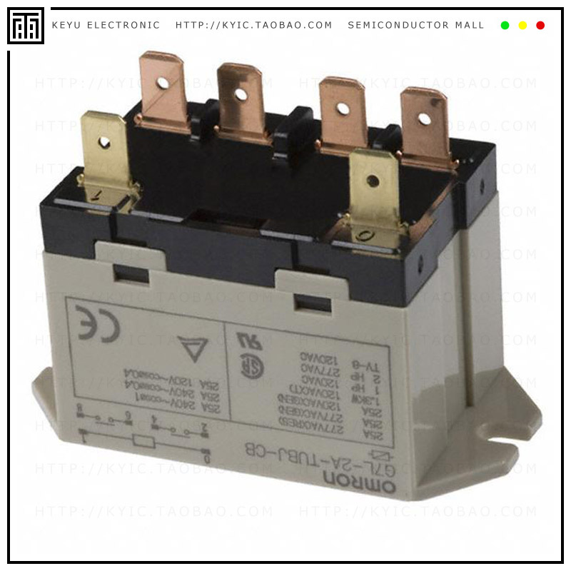 G7L-2A-TUB-J-CB-AC24【RELAY GEN PURPOSE DPST 25A 24V】