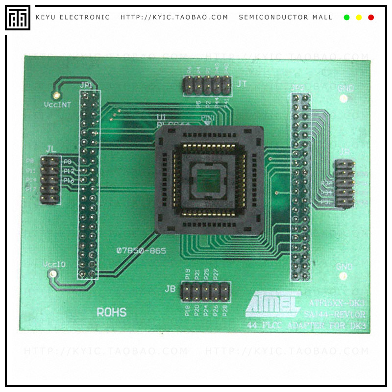 ATF15XXDK3-SAJ44【44-PIN PLCC DK3 SOCKET ADAPTER】