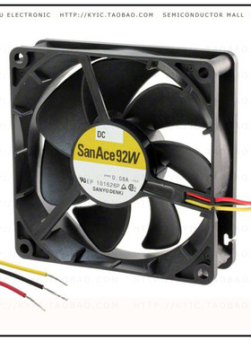 9WP0924S401【FAN 92X25MM 24VDC IP68 TACH】