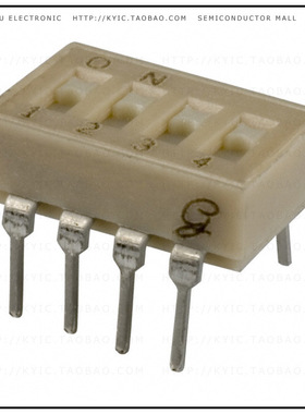 90B04ST【SWITCH SLIDE DIP SPST 25MA 24V】