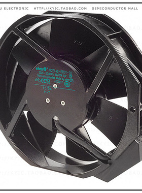 W2E142-BB01-01【FAN AXIAL 172X38MM 230VAC TERM】