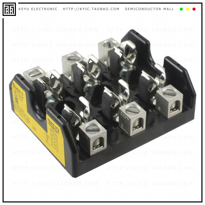 T60030-3CR【FUSE BLOCK CART 600V 30A CHASSIS】