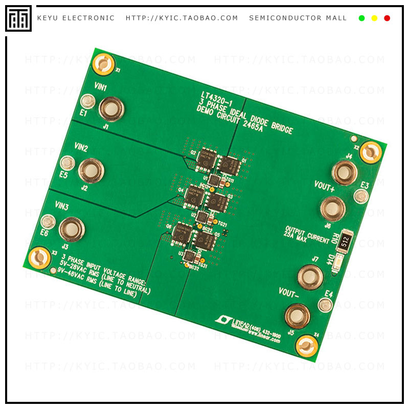 DC2465A【DEMO BOARD FOR LT4320IDD-1】