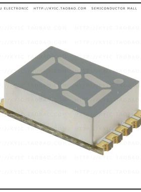 ACSC03-41SURKWA-F01【DISPLAY 650NM RED 1DIG 0.3' SMD】