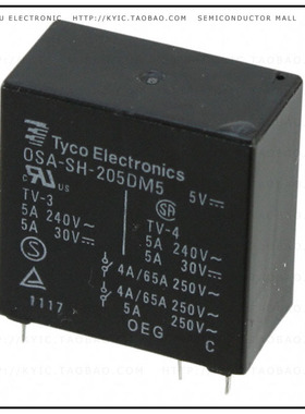 OSA-SH-205DM5 600【RELAY GENERAL PURPOSE DPST 5A 5V】