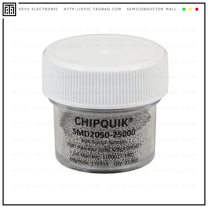 SMD2050-25000【SOLDER SPHERES SAC305 .024' DIAM】