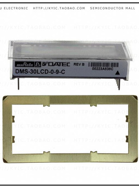 DMS-30LCD-0-9-C【VOLTMETER 200MVDC LCD PANEL MT】