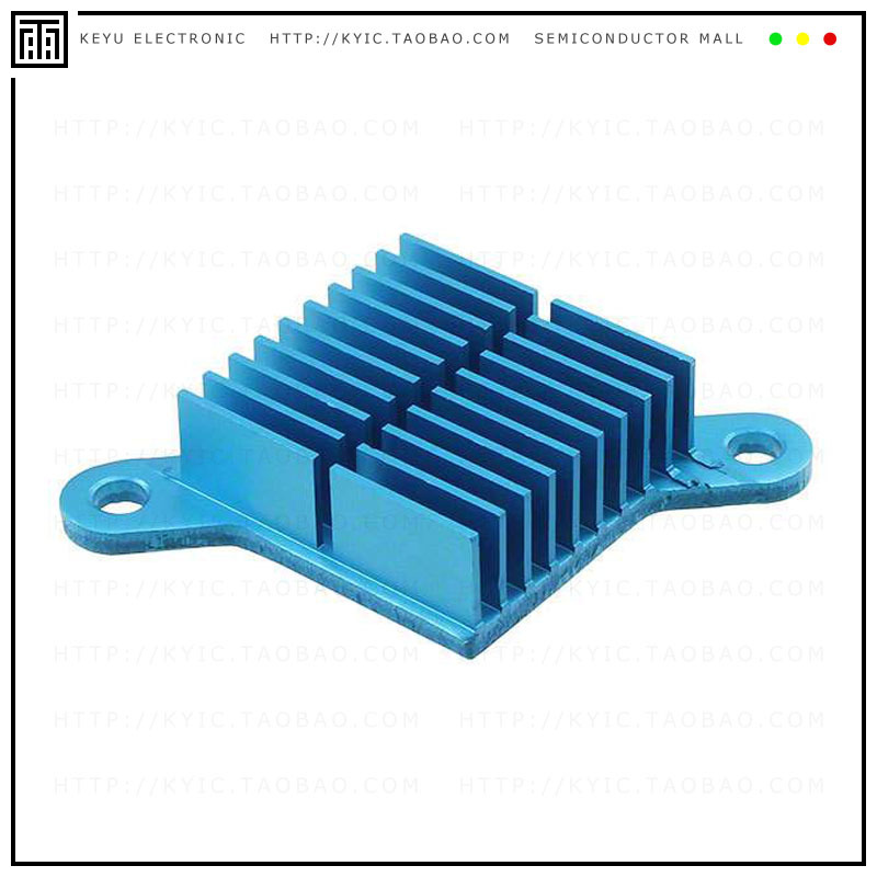 ATS-FPX025025010-43-C2-R0【HEATSINK 25X25X10MM L-TAB FP】