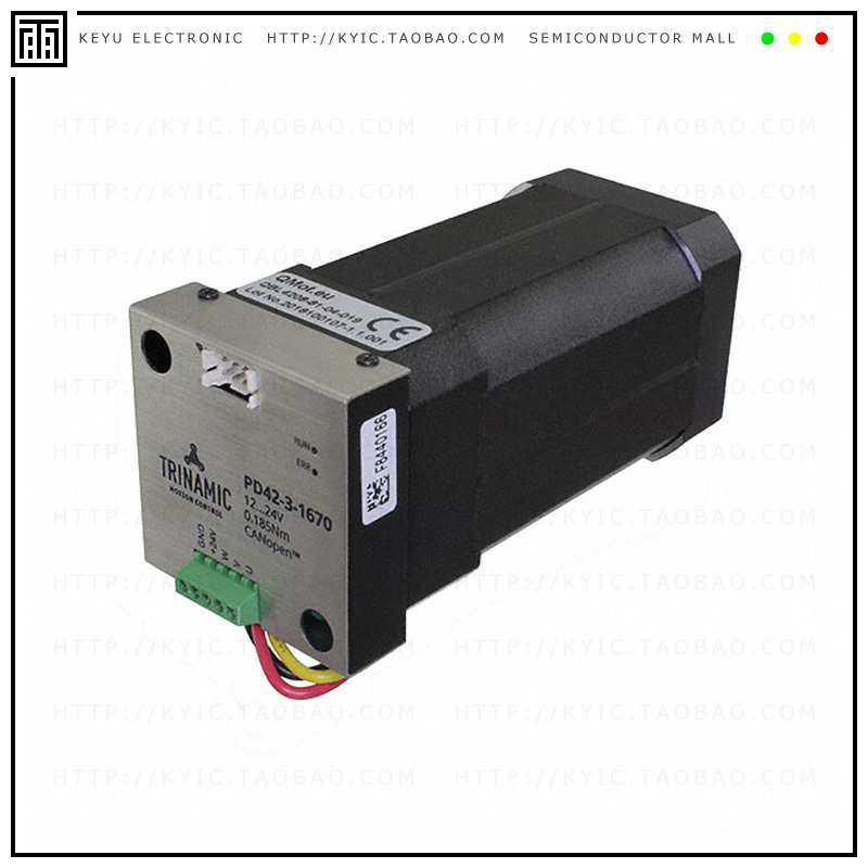 PD42-3-1670-CANOPEN【BLDC PANDRIVE NEMA17 24V 0.18N】