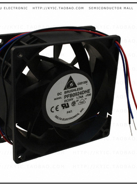 PFB0924DHE-F00【FAN AXIAL 92X38MM 24VDC WIRE】