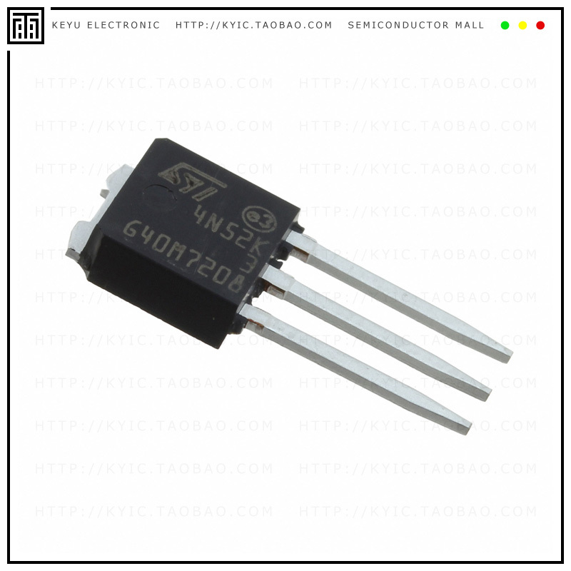 STU4N52K3【MOSFET N-CH 525V 2.5A IPAK】