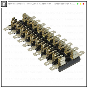 CART BLOCK FUSE 10A CHASSIS 600V 0031.5010