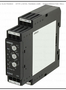 K8AK-VW3 24VAC/DC【UNDROVR VOLT RELAY 20 TO 600 V】