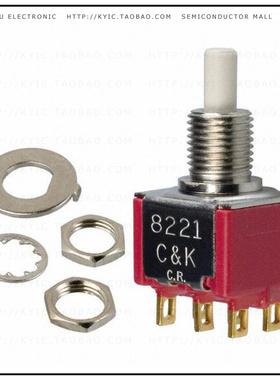 8225SHZBE【SWITCH PUSH DPDT 0.4VA 20V】