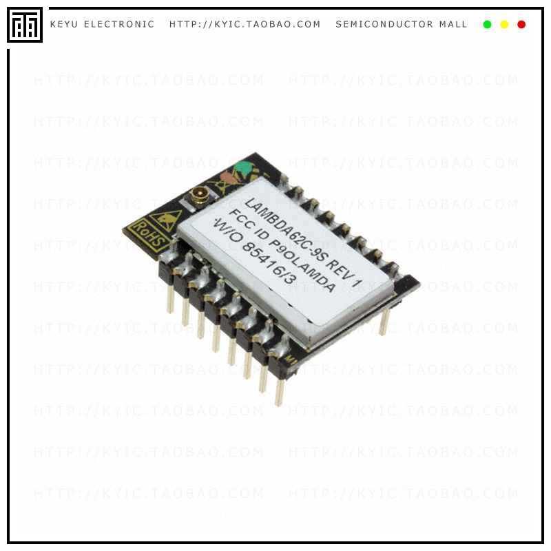 LAMBDA62C-9D【915MHZ LORA TRX MODULE SX1262 DI】