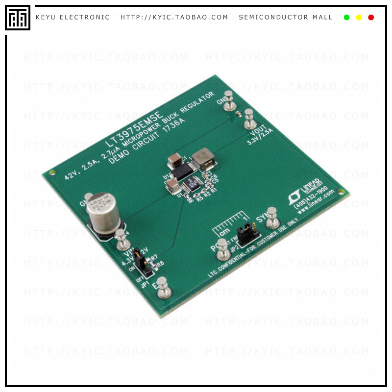 DC1736A【EVAL BOARD BUCK REG LT3975】