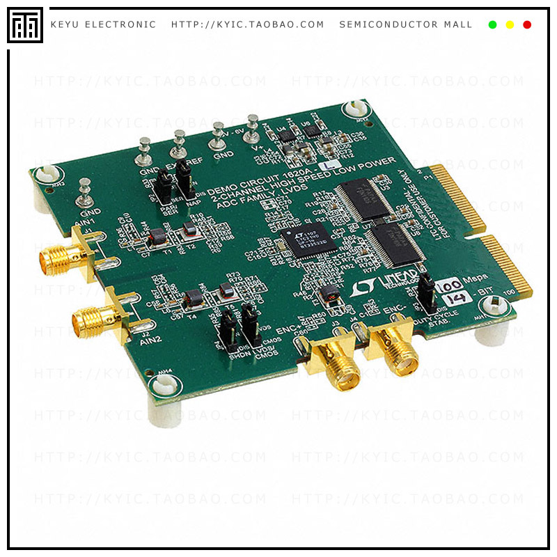 DC1620A-L【BOARD DEMO 25MSPS LTC2140-14】
