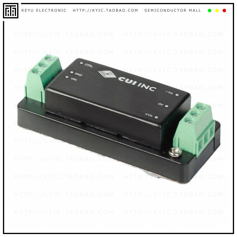PYB10-Q24-D12-DIN【DC/DC CONVERTER +/-12V 10W】