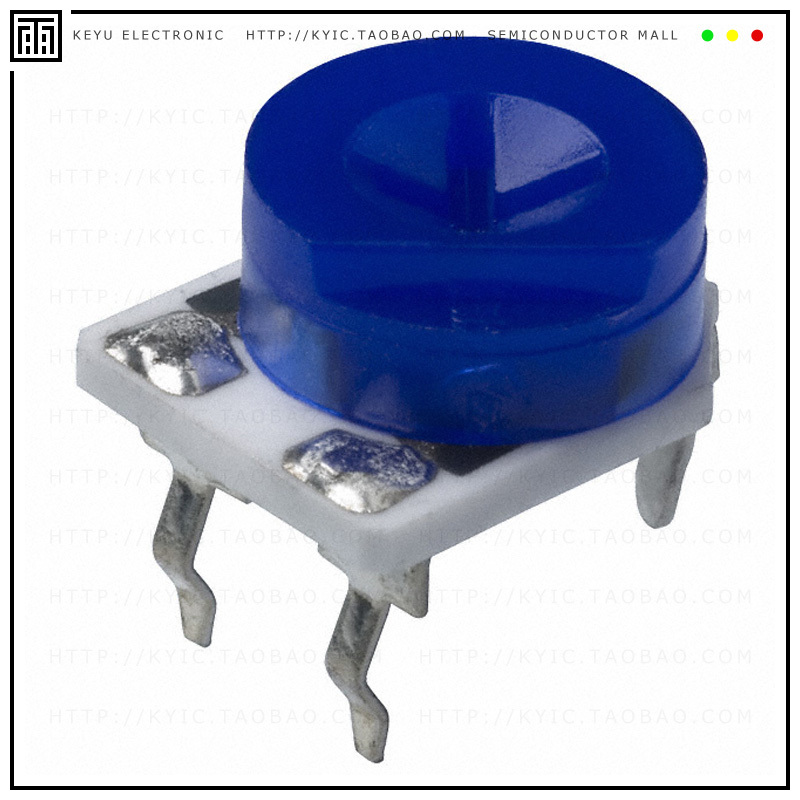 3309P-1-105【TRIMMER 1M OHM 0.5W PC PIN TOP】