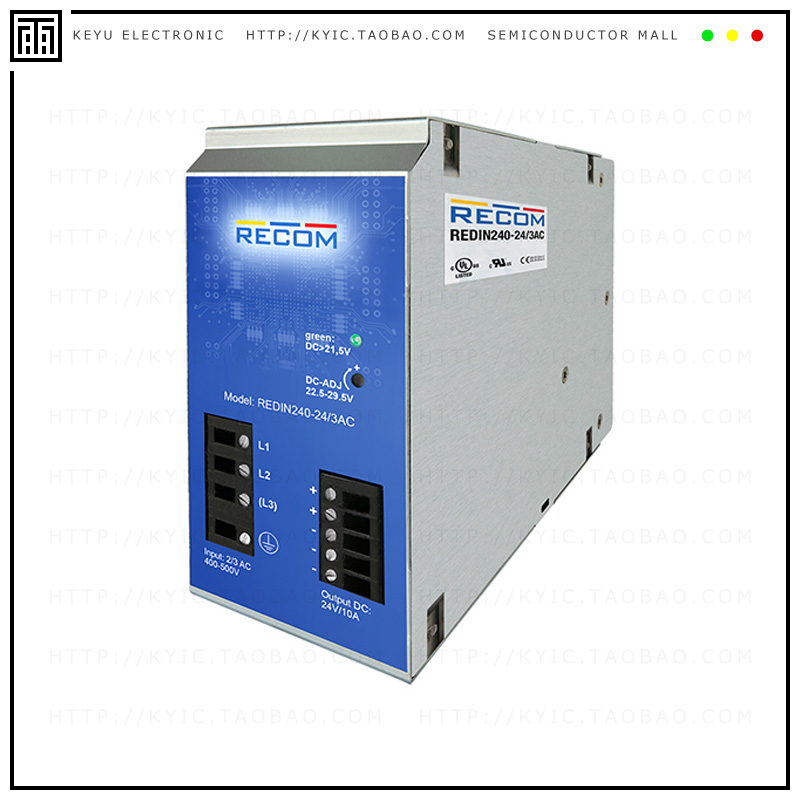 REDIN240-24/3AC【240W AC/DC-CONVERTER 'POWERLINE'】