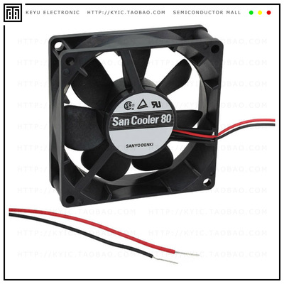 9A0812H4021【FAN 80X25MM 12VDC RBLS】