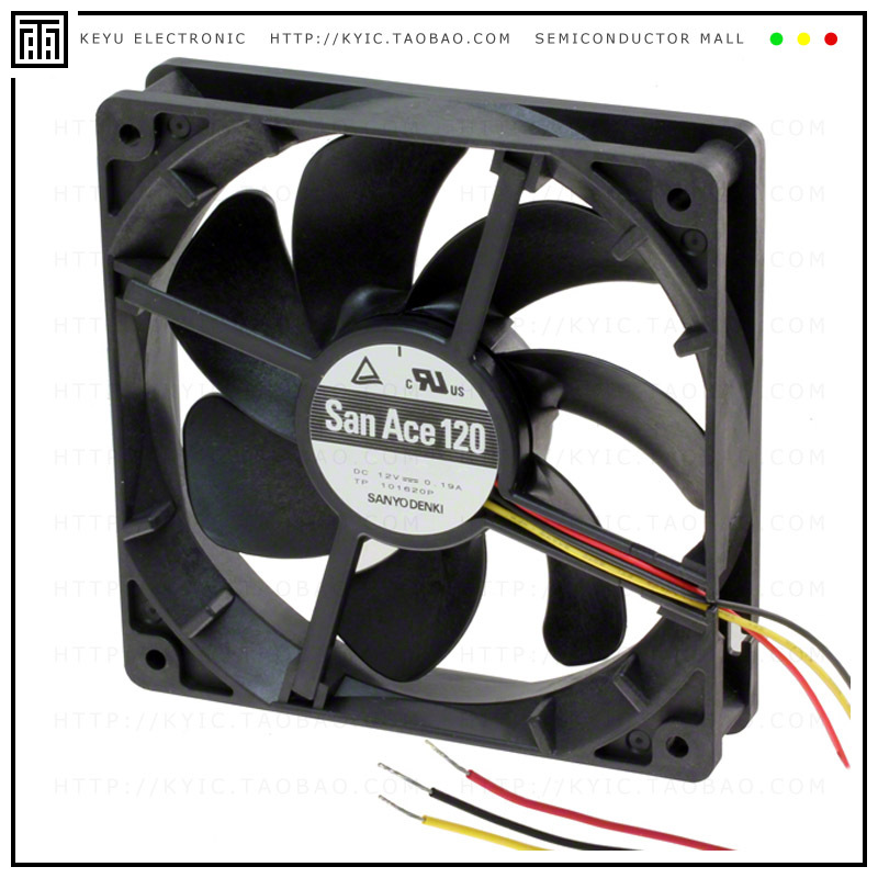 9G1224M1011【FAN 120X38MM 24VDC RBLS TACH】