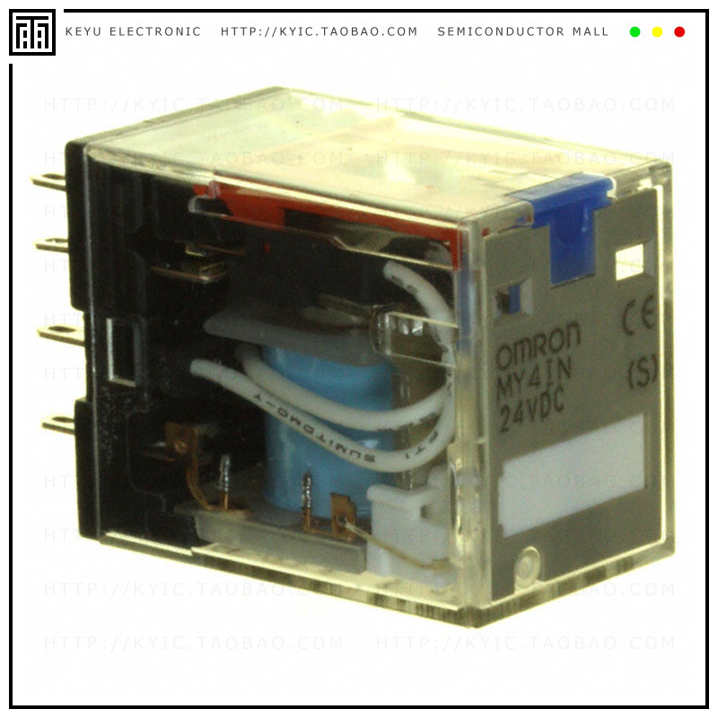 MY4IN DC24 (S)【RELAY GEN PURPOSE 4PDT 3A 24V】
