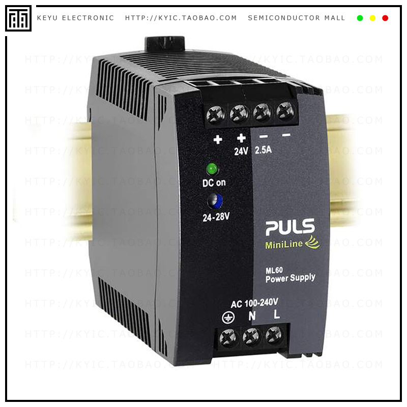 ML60.241【DIN RAIL PWR SUPPLY 60W 24 2.5A】