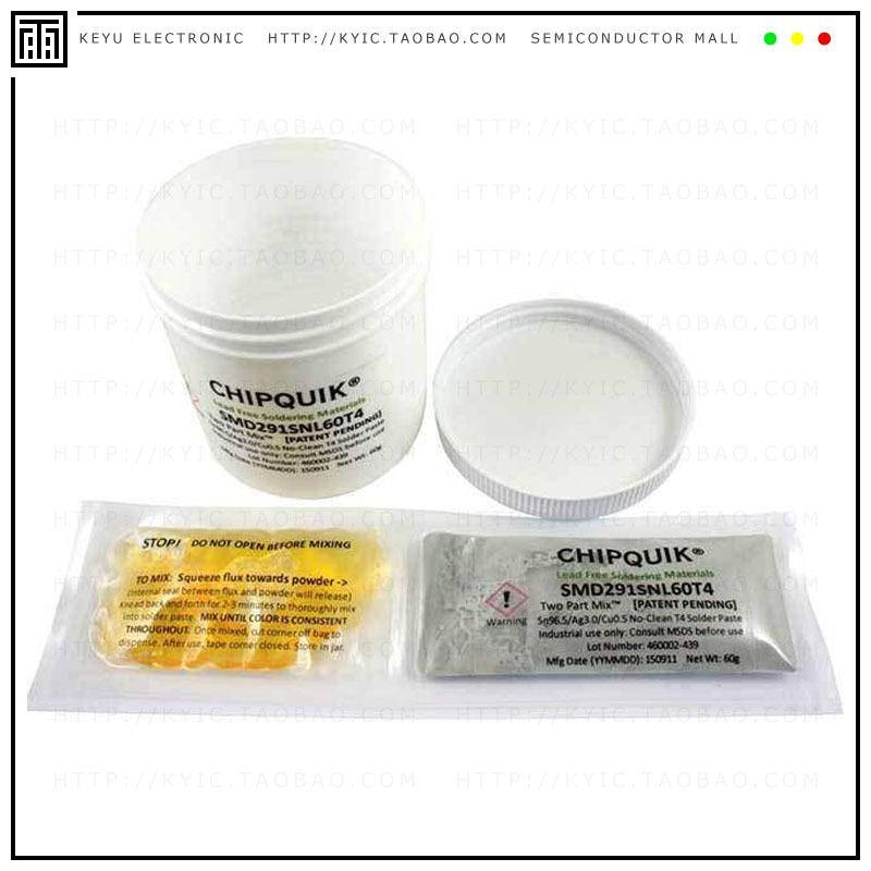 SMD291SNL60T4【SN96.5/AG3.0/CU0.5 2-PRT MIX 60G】