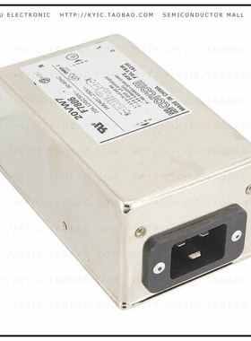 6609044-6【LINE FILTER 250VAC 20A CHASS MNT】