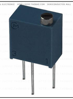 PV37W102C01B00【TRIMMER 1K OHM 0.25W PC PIN TOP】