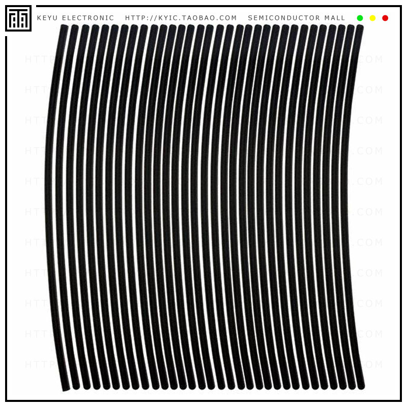 Q2-F-RK1-3/32-01-6IN-32【HEATSHRNK KIT RFL 3/32' BLK 32PC】