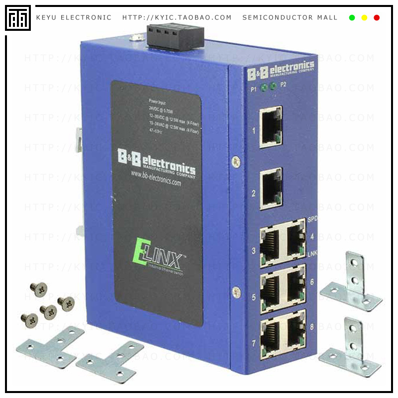 BB-ESW208【NETWORK SWITCH-UNMANAGED 8 PORT】