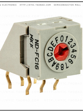 NDFC16H【SW ROTARY DIP HEX COMP 100MA 5V】