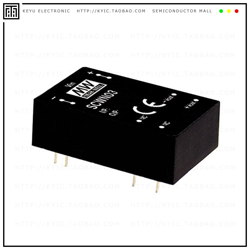 SCWN03B-12【DC DC CONVERTER 12V 3W】