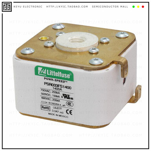 500VDC PSR033FS1400Z 700VAC 1.4KA FUSE SQUARE